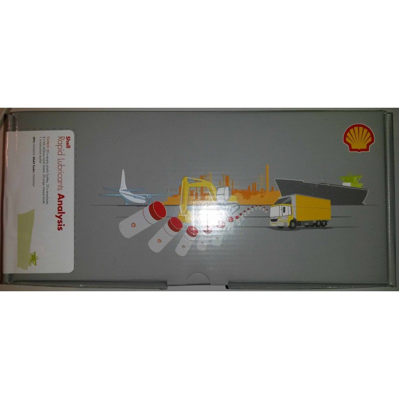 Shell RLA sample bottle refill RLA kit with helios lubeoil